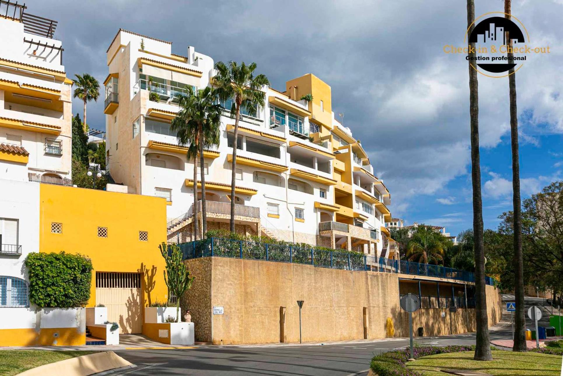 Apartamento Benalmadena con piscina Benalmádena Exterior foto